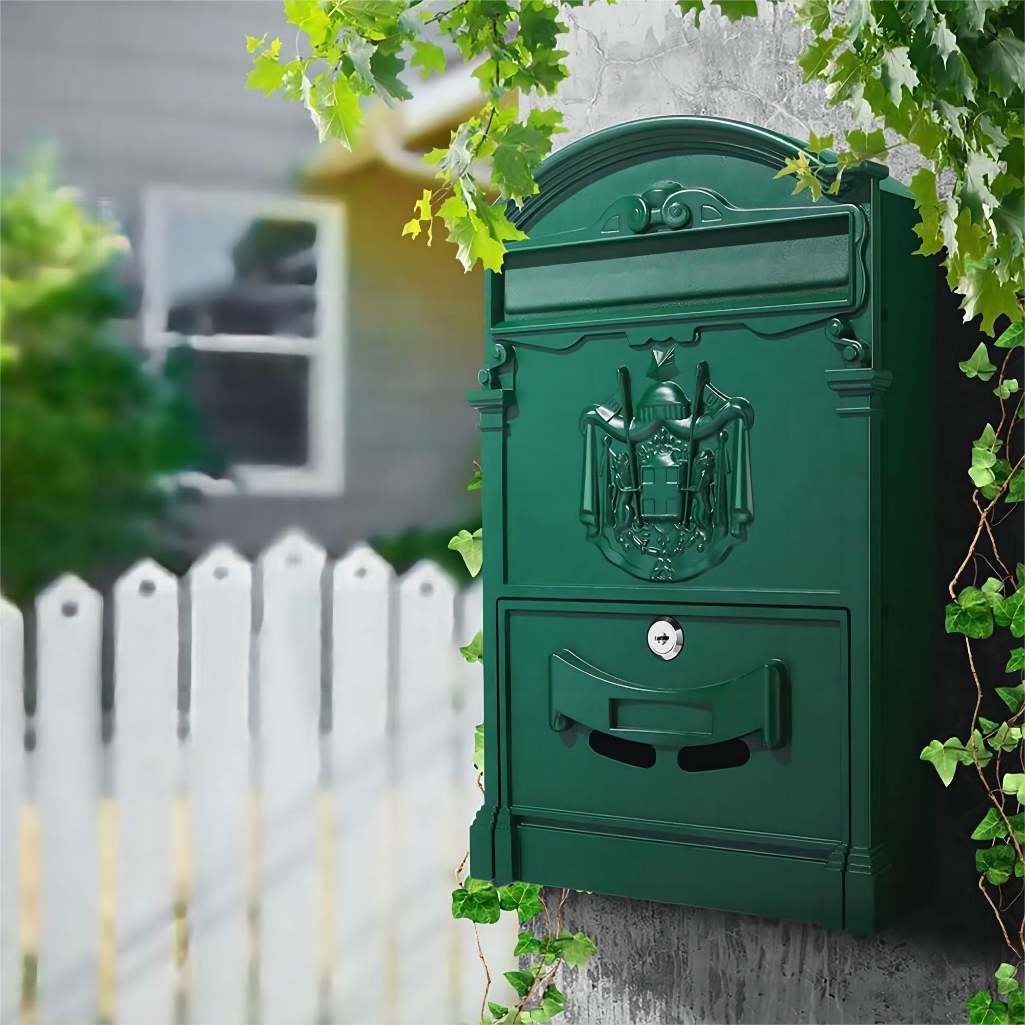 レターボックス Mail box 郵便受け アンティーク 郵便ポスト の壁